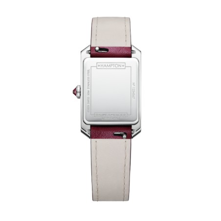 OROLOGIO BORDEAUX DONNA BAUME & MERCIER HAMPTON