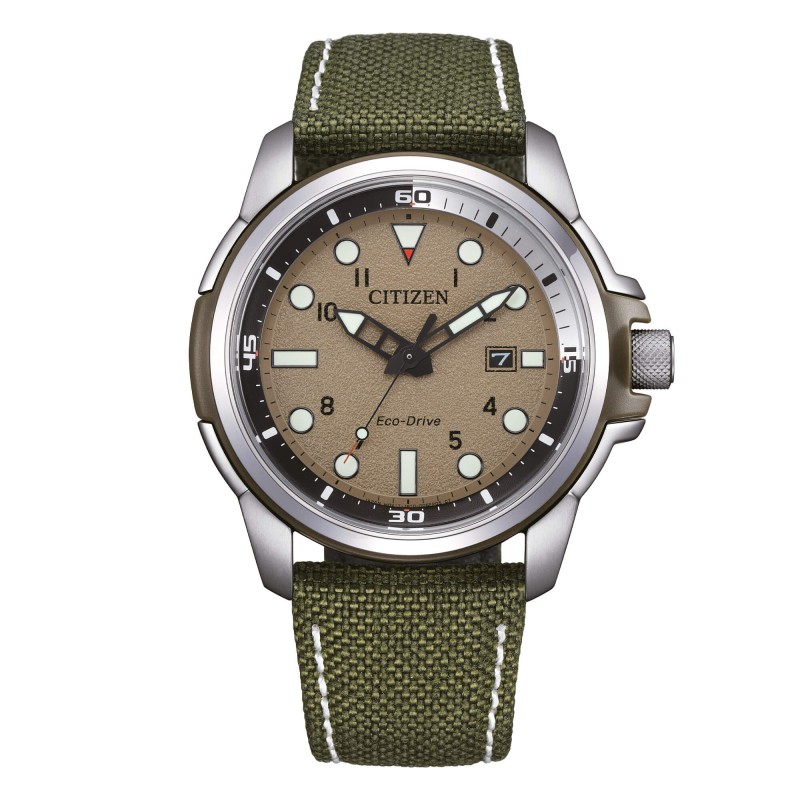 OROLOGIO SEA LAND NATO VERDE UOMO CITIZEN 