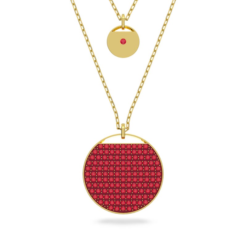 COLLANA PENDENTE ROSSO DONNA SWAROVSKI GINGER