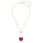 COLLANA PENDENTE ROSSO DONNA SWAROVSKI GINGER