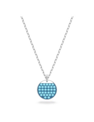 COLLANA PENDENTE BLU DONNA SWAROVSKI GINGER