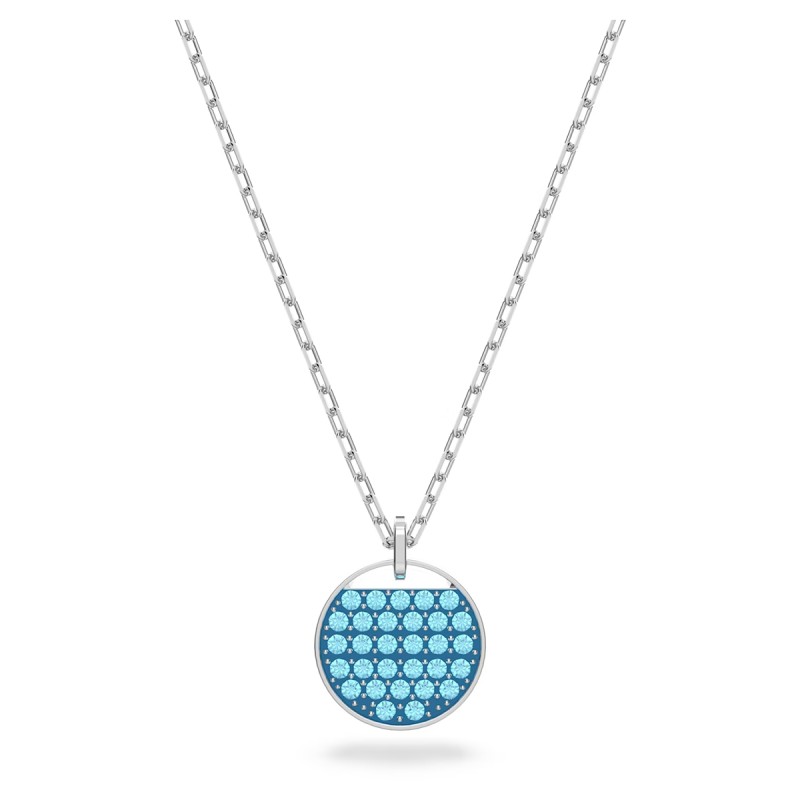 COLLANA PENDENTE BLU DONNA SWAROVSKI GINGER