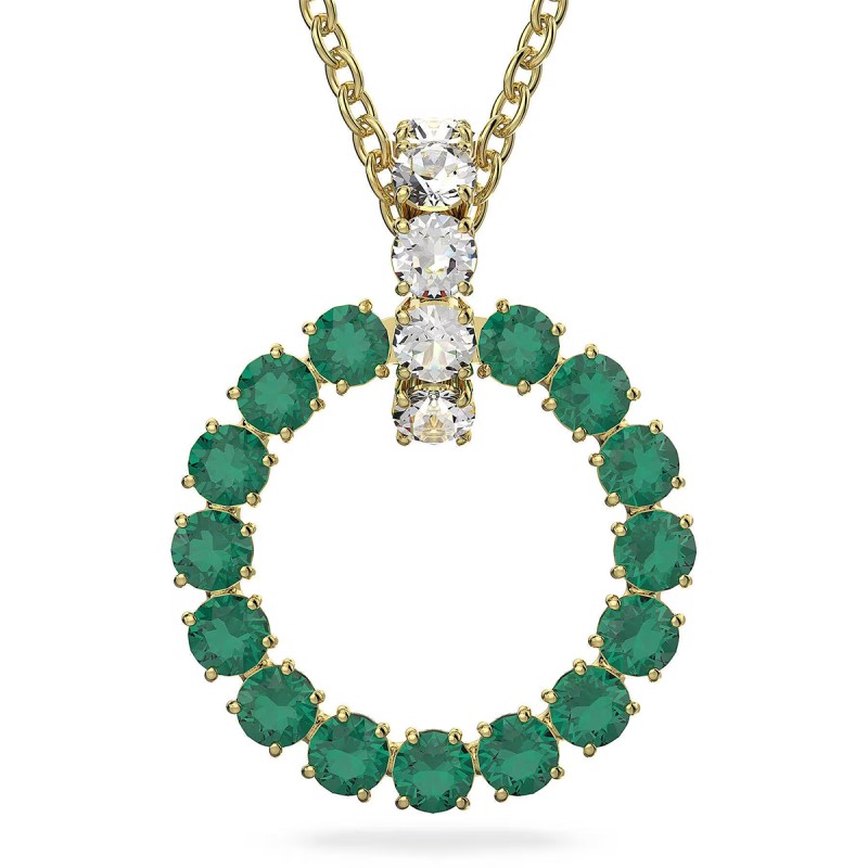 COLLANA PENDENTE EXALTA VERDE DONNA SWAROVSKI 