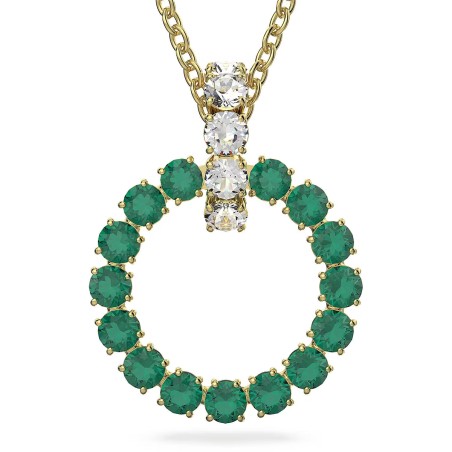 COLLANA PENDENTE EXALTA VERDE DONNA SWAROVSKI  5643753 SWAROVSKI