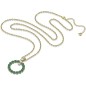 COLLANA PENDENTE EXALTA VERDE DONNA SWAROVSKI 