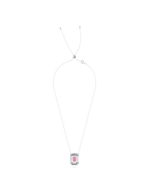 COLLANA CHROMA OTTAGONALE ROSA DONNA SWAROVSKI 