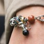 BEAD RIFLESSO DEL DESERTO ROTONDO TROLLBEADS