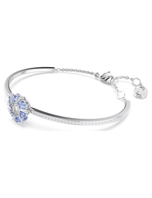 BRACCIALE RIGIDO IDYLLIA FIORE BLU DONNA SWAROVSKI 