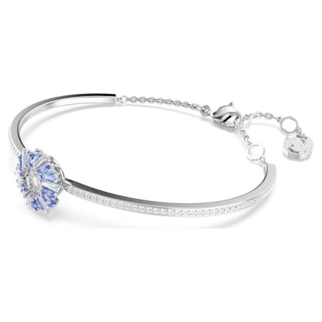 BRACCIALE RIGIDO IDYLLIA FIORE BLU DONNA SWAROVSKI 