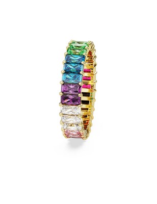 ANELLO MATRIX BAGUETTE MULTICOLORE M64 SWAROVSKI 5686635 SWAROVSKI