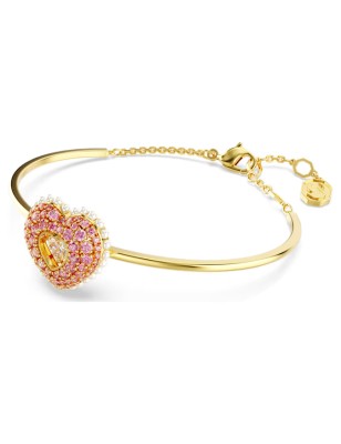 BRACCIALE RIGIDO HYPERBOLA CUORE ROSA DONNA SWAROVSKI  5687258 SWAROVSKI