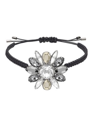 BRACCIALE BY SHOUROUK BLACK DONNA SWAROVSKI 