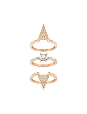 ANELLO FUNK ROSE GOLD M55 SET 3 DONNA SWAROVSKI 