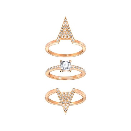 ANELLO FUNK ROSE GOLD M58 SET 3 DONNA SWAROVSKI 