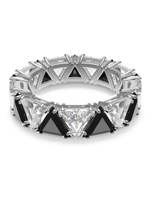 ANELLO COCKTAIL NERO M52 DONNA SWAROVSKI ORTYX 5620674 SWAROVSKI