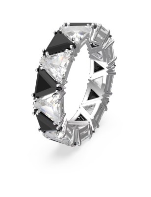 ANELLO COCKTAIL NERO M52 DONNA SWAROVSKI ORTYX 5620674 SWAROVSKI