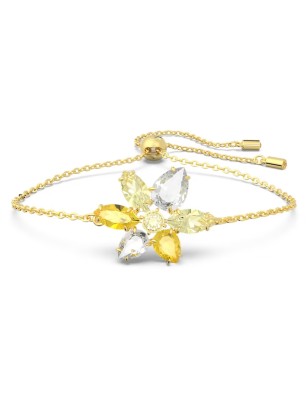 BRACCIALE GEMA FIORE GIALLO DONNA SWAROVSKI 