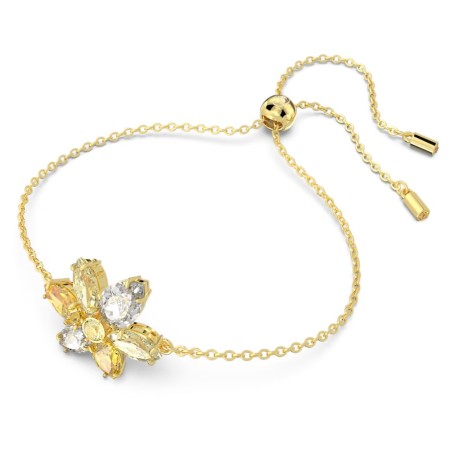 BRACCIALE GEMA FIORE GIALLO DONNA SWAROVSKI 