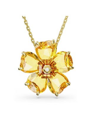 COLLANA FLORERE FIORE GIALLO DONNA SWAROVSKI 