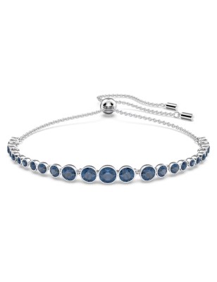 BRACCIALE EMILY BLU PLACCATO RODIO DONNA SWAROVSKI  5663394 SWAROVSKI