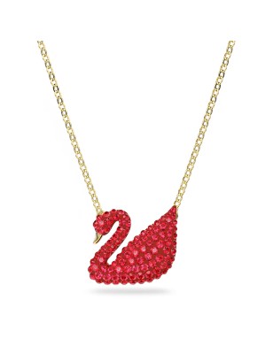 COLLANA PENDENTE ICONIC SWAN RED DONNA SWAROVSKI 