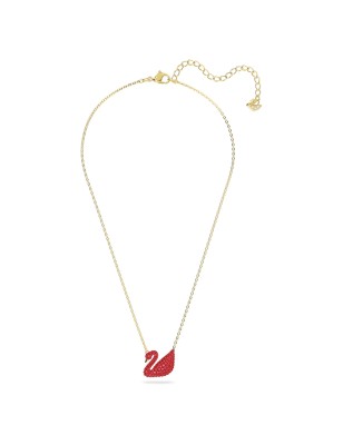 COLLANA PENDENTE ICONIC SWAN RED DONNA SWAROVSKI 