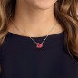 COLLANA PENDENTE ICONIC SWAN RED DONNA SWAROVSKI 