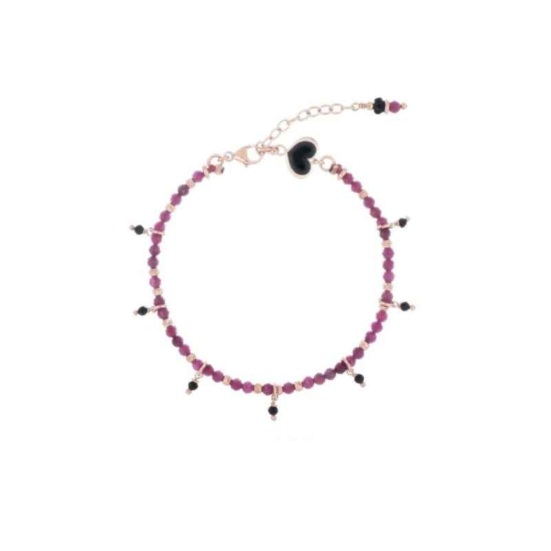 BRACCIALE RUBINI E SPINELLI PENDENTI DONNA MAMAN ET SOPHIE 