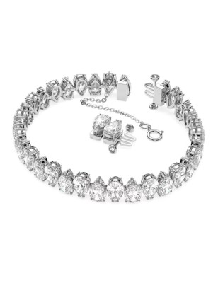 BRACCIALE TAGLIO PEAR RODIO DONNA SWAROVSKI MILLENIA