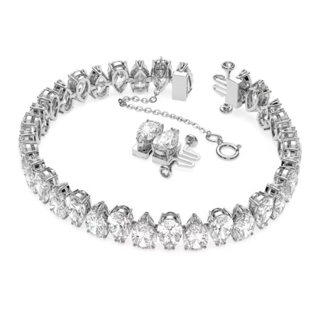 BRACCIALE TAGLIO PEAR RODIO DONNA SWAROVSKI MILLENIA