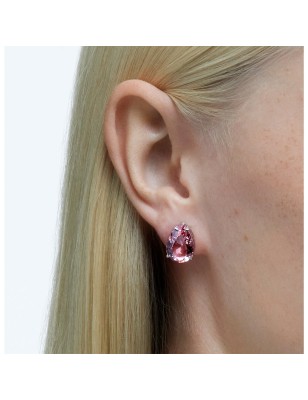 ORECCHINI TEARDROP ROSA DONNA SWAROVSKI GEMA