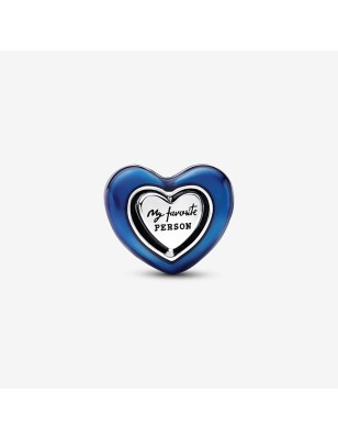 CHARM CUORE BLU GIREVOLE DONNA PANDORA 