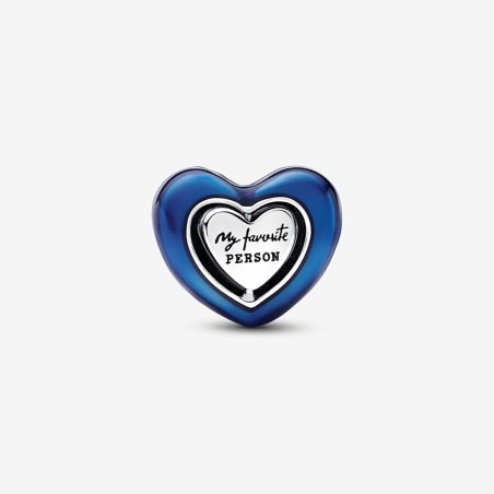 CHARM CUORE BLU GIREVOLE DONNA PANDORA 