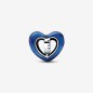 CHARM CUORE BLU GIREVOLE DONNA PANDORA 