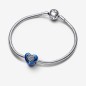 CHARM CUORE BLU GIREVOLE DONNA PANDORA 