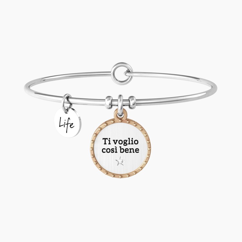 BRACCIALE TI VOGLIO BENE DONNA KIDULT LOVE