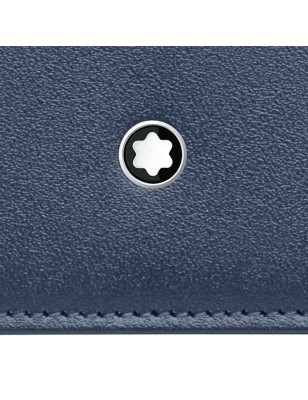 PORTAFOGLIO BLU NAVY UOMO MONTBLANC MEISTERSTUCK 114545 MONTBLANC