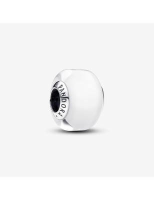 CHARM MINI VETRO DI MURANO BIANCO DONNA PANDORA  793118C00 PANDORA