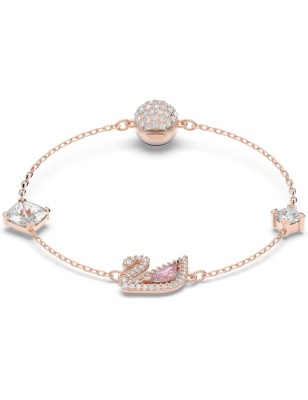 BRACCIALE CIGNO ROSA DAZZLING SWAN SWAROVSKI 5485877 SWAROVSKI