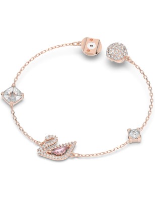 BRACCIALE CIGNO ROSA DAZZLING SWAN SWAROVSKI