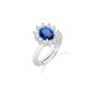 ANELLO ADATTABILE ROYAL LADY ZIRCONE BLU AMEN