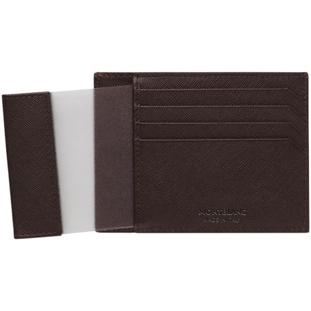 PORTA CARTE CREDITO MARRONE MONTBLANC SARTORIAL