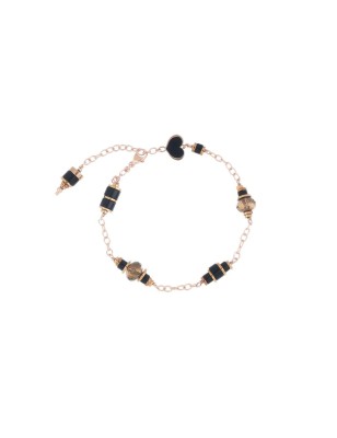 BRACCIALE CATENE DÉCO NERO DONNA MAMAN ET SOPHIE  BRDEC2QCT MAMAN ET SOPHIE