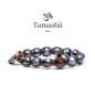 BRACCIALI CIANITE UOMO-DONNA TAMASHII 1 GIRO