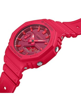 OROLOGIO ROSSO ANALOGICO DIGITALE UOMO CASIO G-SHOCK GA-2100-4AER CASIO