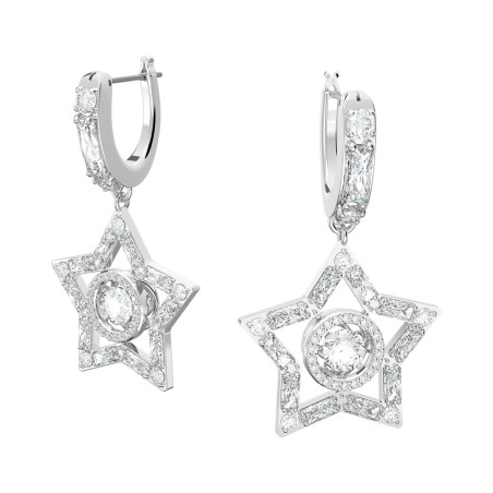 ORECCHINI PENDENTI STELLA RODIO DONNA SWAROVSKI 5617767 SWAROVSKI