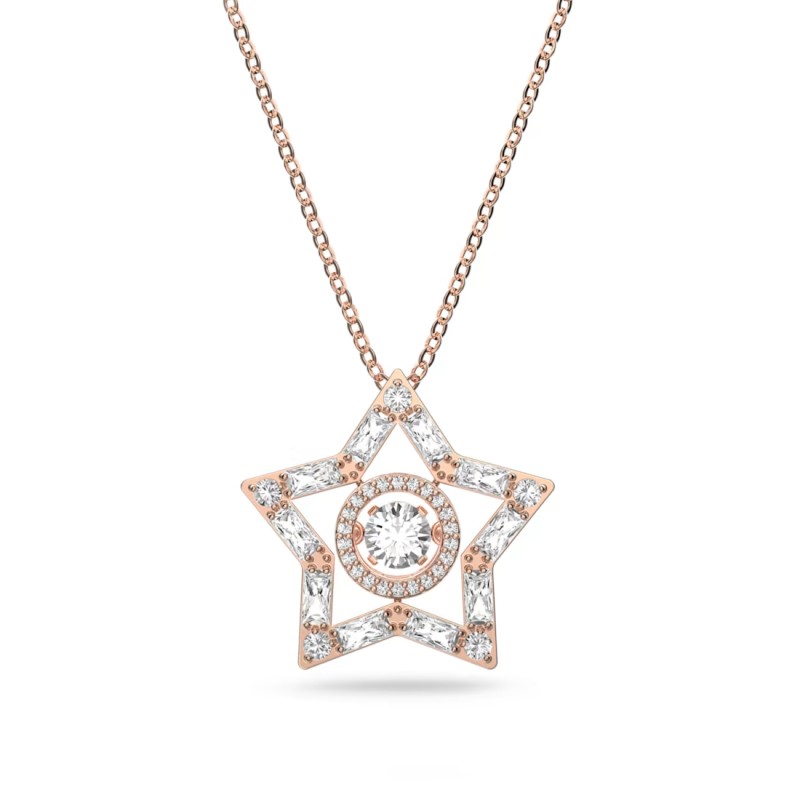 COLLANA PENDENTE STELLA ROSE DONNA SWAROVSKI 