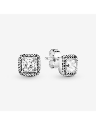 ORECCHINI PUNTO LUCE QUADRATO DONNA PANDORA  290591CZ PANDORA