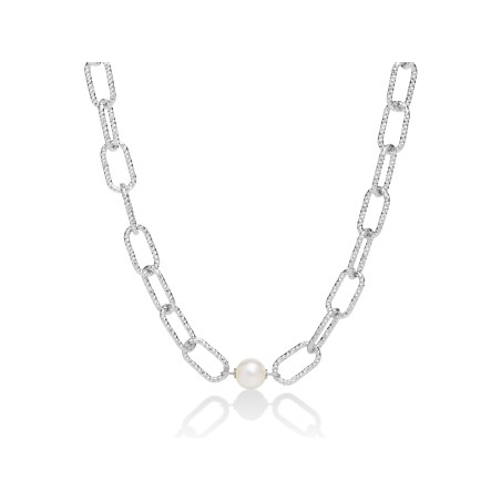 COLLANA ARGENTO MISS ITALIA DONNA MILUNA LE PERLE PCL6070B MILUNA