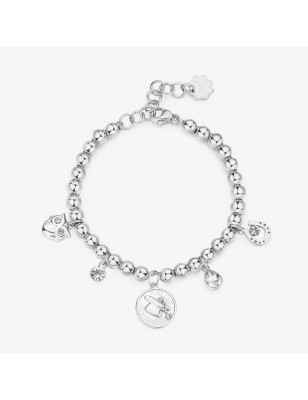 BRACCIALE CHAKRA PORTAFORTUNA IN ACCIAIO BROSWAY BHKB205 BROSWAY